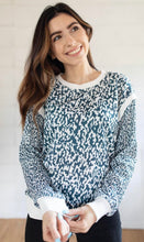 Load image into Gallery viewer, Tia Snow Leopard Sweatshirt