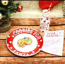 Load image into Gallery viewer, Cookies for Santa Set