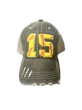 Load image into Gallery viewer, Chenille Softball Hats