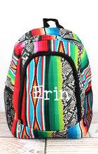 Load image into Gallery viewer, Slithering Serape Medium Backpack