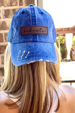 Load image into Gallery viewer, Bobcat Leather Patch Hats (Various Styles)