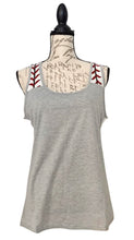 Load image into Gallery viewer, Slugger Baseball Tank (Black or Gray)