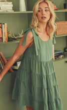 Load image into Gallery viewer, Bella Dress in Sage - The Barron Boutique