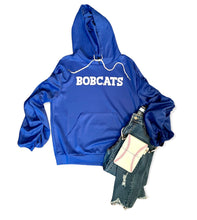 Load image into Gallery viewer, Royal and Ruched Bobcats Hoodie