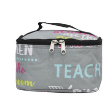 Load image into Gallery viewer, Inspiring Teacher Cosmetic Travel Bag - The Barron Boutique