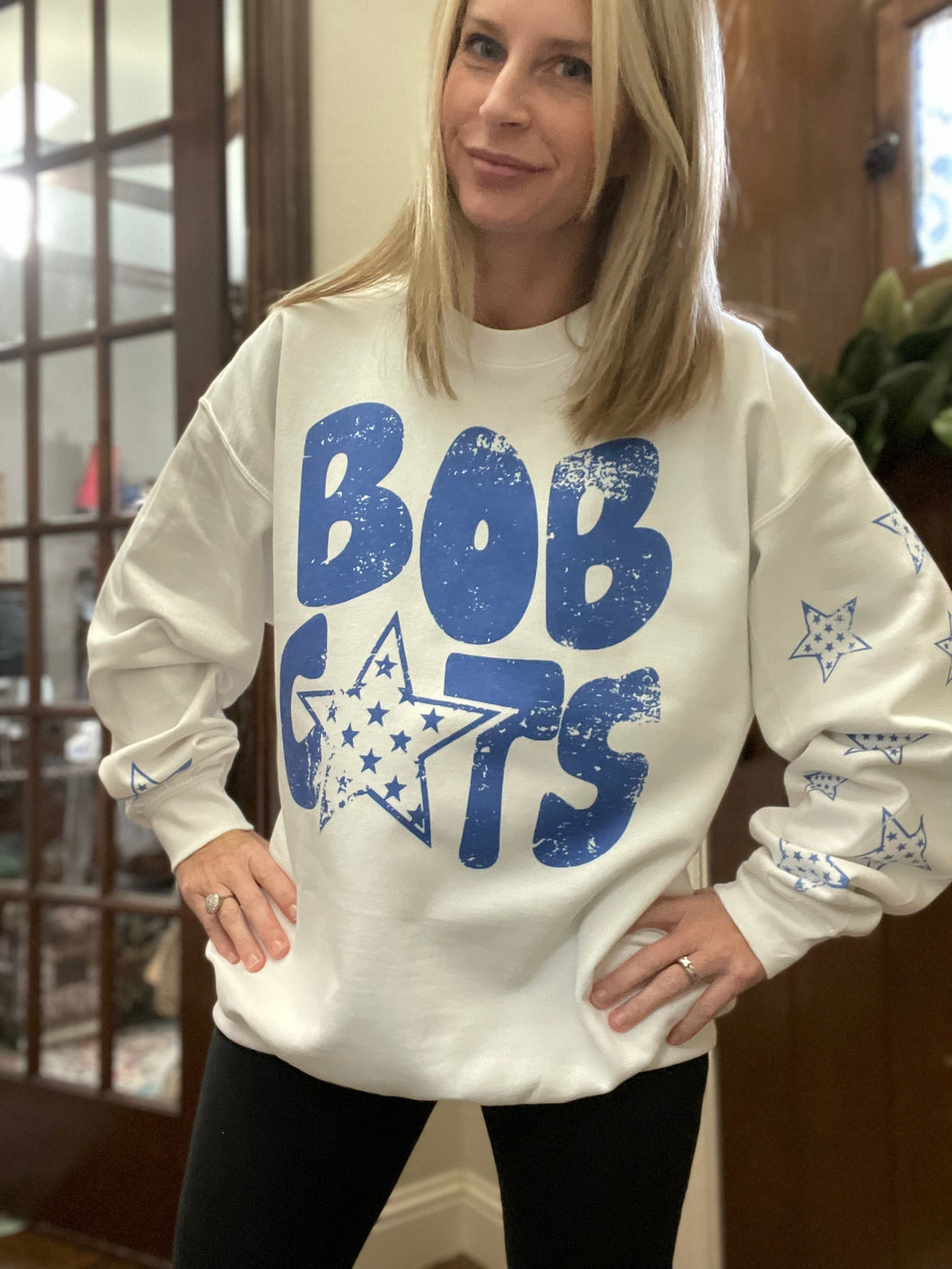 Bobcat & Stars Sweatshirt