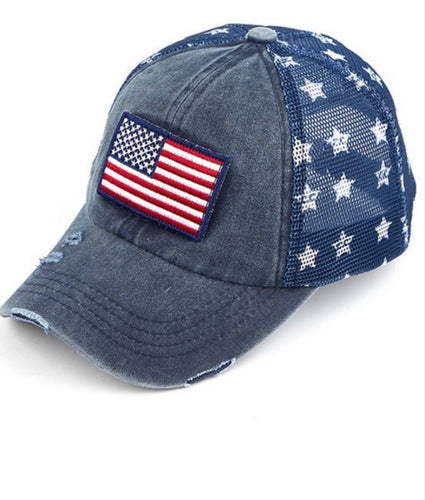 American Flag Cap - The Barron Boutique