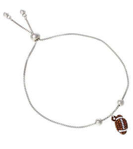 Football Charm Bracelet