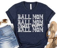 Load image into Gallery viewer, BALL MOM Baseball or Softball T-Shirt