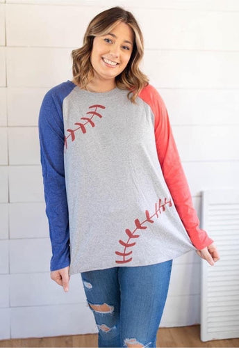 Take Me Out to the Ballgame Raglan Sweatshirt