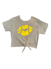 Load image into Gallery viewer, Softball Lips Open Back T-Shirt