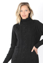 Load image into Gallery viewer, Braided Front Turtleneck Sweater