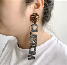 Load image into Gallery viewer, Team Pom Pom Earrings