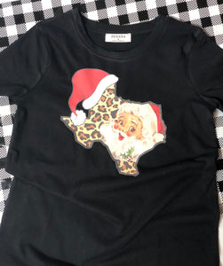 Texas Santa Tee - The Barron Boutique