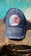 Load image into Gallery viewer, Softball Themed Caps