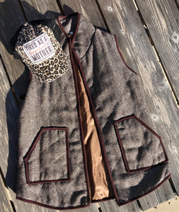 Herringbone Vests - The Barron Boutique