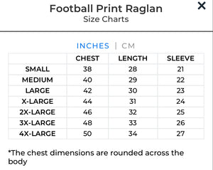 Football Raglans (Adult & Youth)