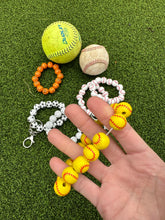 Load image into Gallery viewer, Wood Bead Sports Charm Bracelets