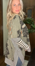 Load image into Gallery viewer, Aztec Snowflake Cape - The Barron Boutique