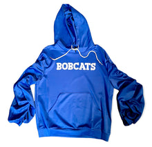 Load image into Gallery viewer, Royal and Ruched Bobcats Hoodie