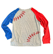 Load image into Gallery viewer, Baseball Laces Sweatshirt (Various Colors)