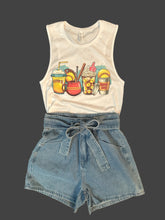 Load image into Gallery viewer, Softball &amp; Lattes Tank Top