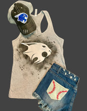 Load image into Gallery viewer, White Bobcat Head Tank